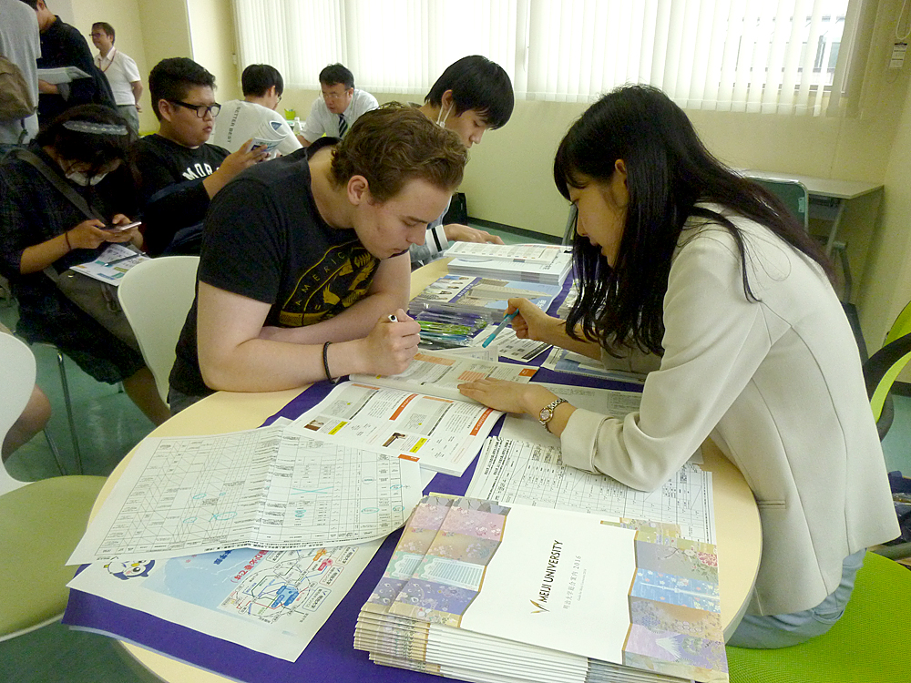 University and College admission Fair in Tokyo Galaxy