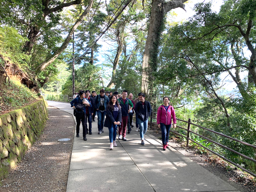 Memories of the mountain hike at Takaosan, Tokyo