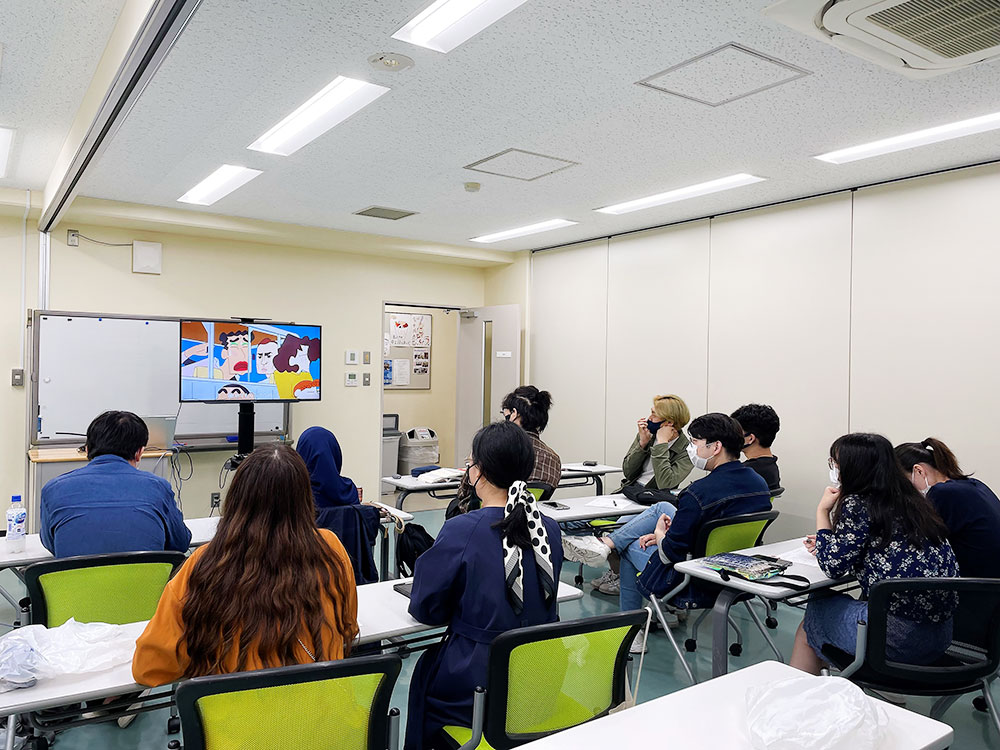 Tokyo Galaxy students present their video works at The Galaxy Festival