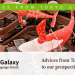 Advices from Tokyo Galaxy to our prospective students