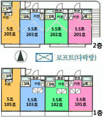 中野 套房房型